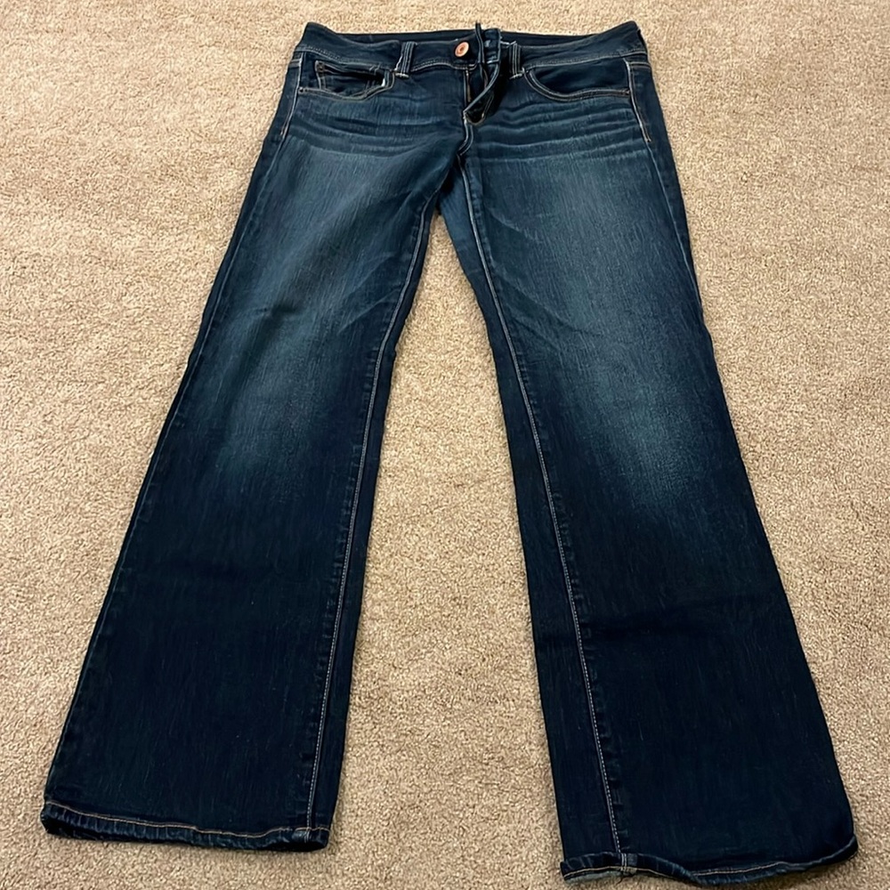 American Eagle stretch Slim Boot sz 10